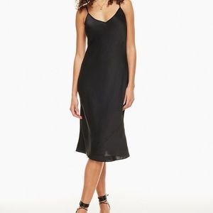 Aritzia - Wilfred Only Slip Midi Dress